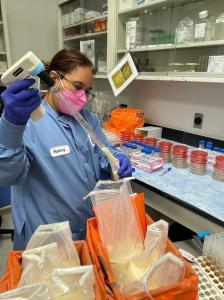 Photo of Nancy Miranda, FDA Microbiologist 
