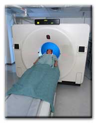 Patient in CT Imaging System