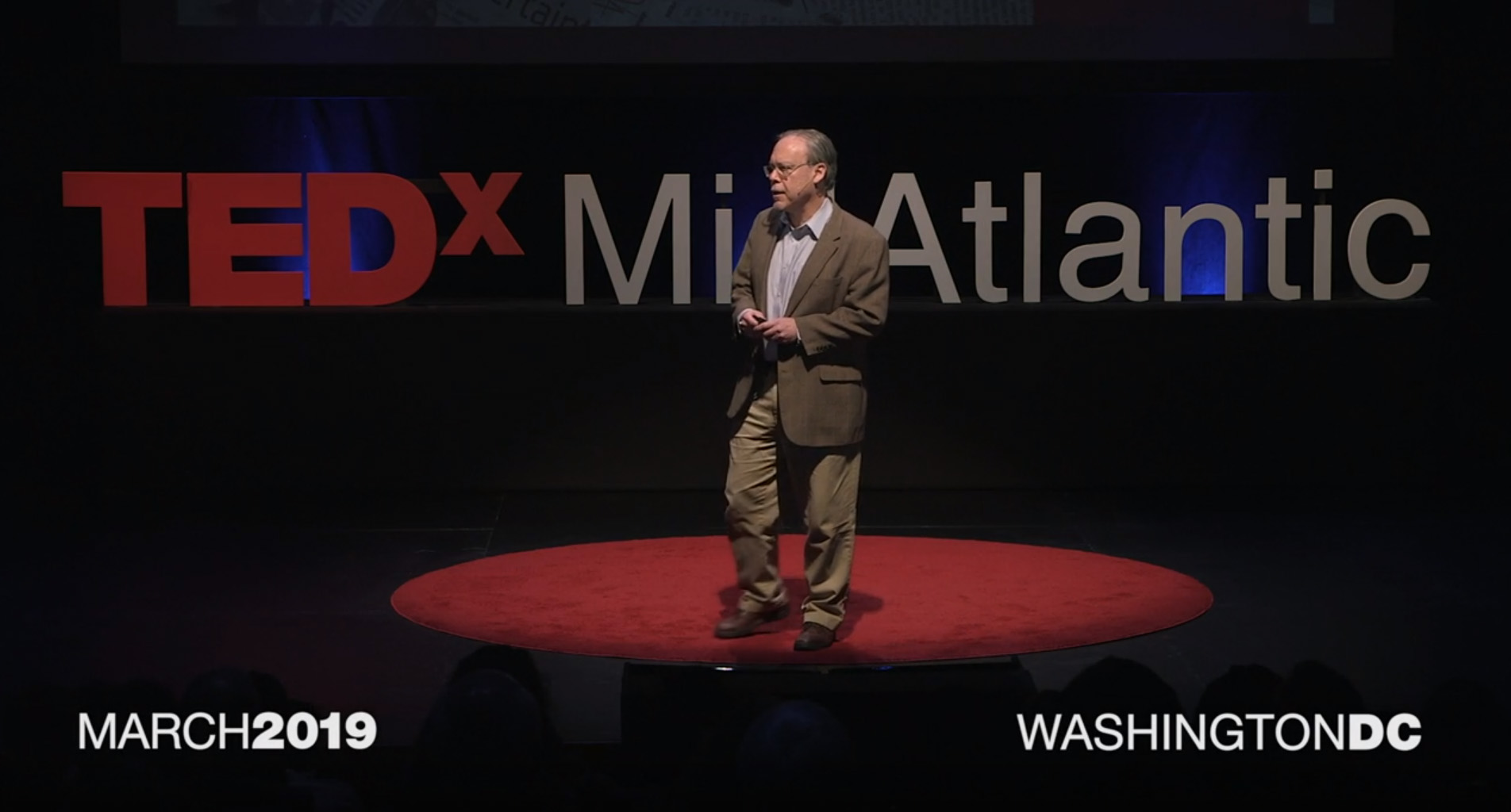 Mitch Zeller speaking at TEDx MidAtlantic March 2019