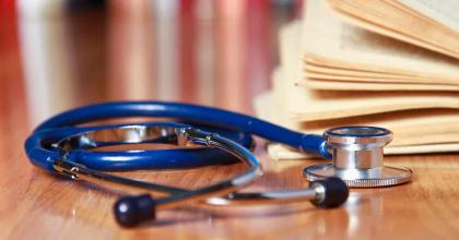 Stethoscope with books