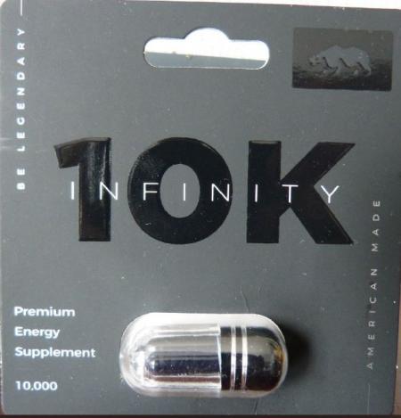 Infinity 10K Product Label