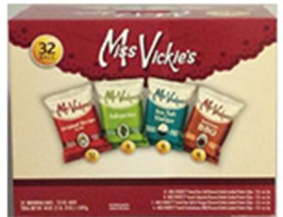 "32 count Miss Vickie's Multipack Box Containing Jalapeno Flavored Chips"