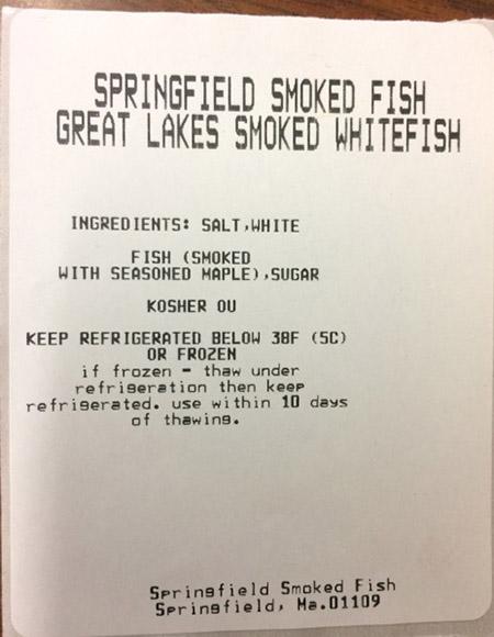 Image 2 - Springfield Smoked Fish, Great Lakes Smoked Whitefish