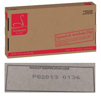 Photo 1 – Labeling, product identification code