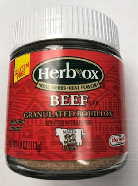 "Herb Ox Beef Granulated Bouillon, 4 oz"