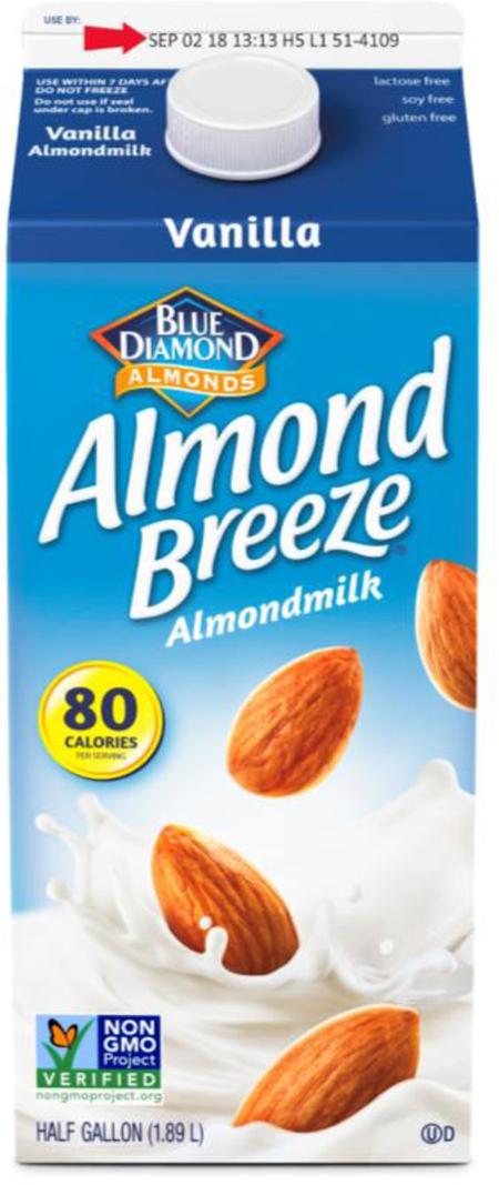 Picture of Blue Diamond Almond Breeze Almondmilk