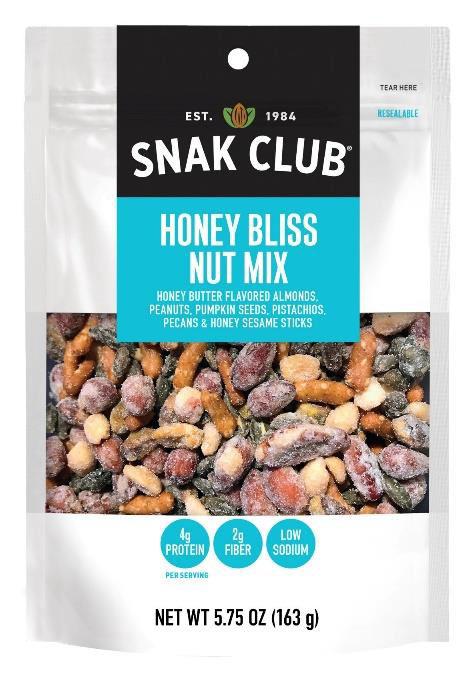 Product image Snak Club Honey Bliss Nut Mix NET WT