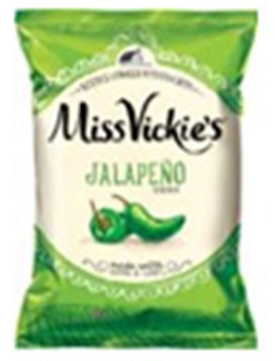 "Jalapeno Flavored Miss Vickie's Kettle Cooked potato chips Single Pack"