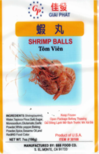 “Giai Phat Shrimp Balls”