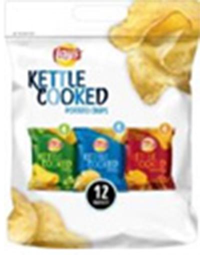 "12 count Lay's Kettle Cooked Multipack Sack, Containing Jalapeno Flavored Chips "