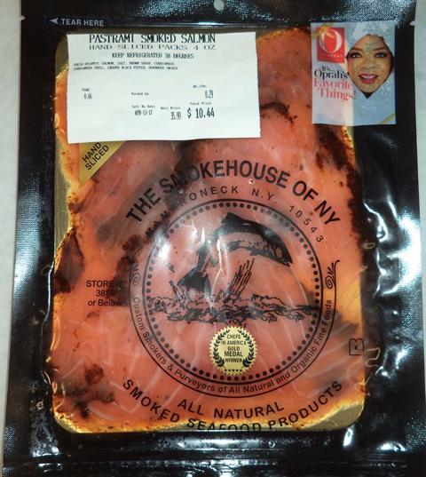 "PASTRAMI SMOKED SALMON 4 OZ"