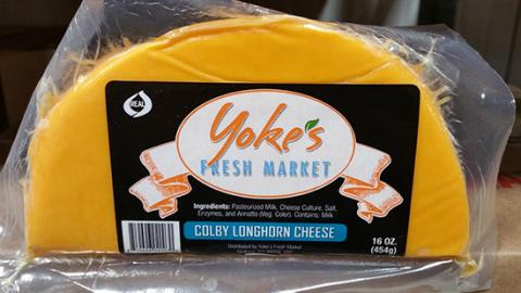 Colby Longhorn Cheese - Yoke's Fresh Market 16 oz