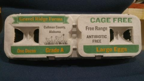 Gravel Ridge Farms Recalls Cage Free Egg Due to Possible Salmonella Contamination