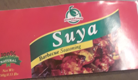 Home Fresh Foods, Suya Barbecue Seasoning