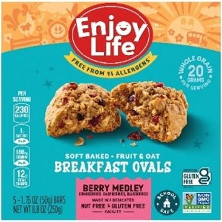 10th “Enjoy Life Soft Baked Fruit & Oat Breakfast Ovals – Berry Medley, 8.8 oz”