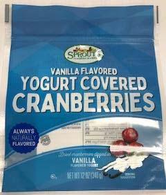 Photo 1 “Sprouts Vanilla Flavored Yogurt Covered Cranberries, 12 oz.”