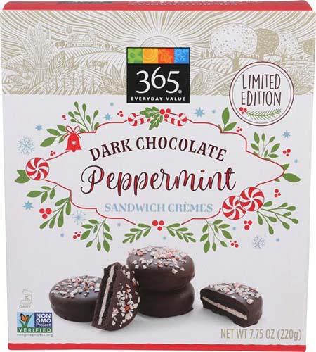 Label, Dark Chocolate Peppermint