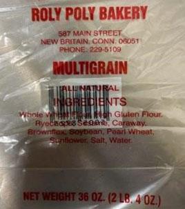 “Roly Poly Multigrain Bread Ingredients image”