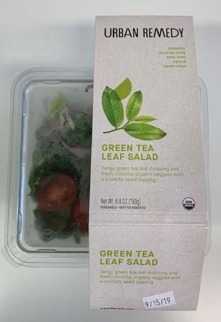 Urban Remedy Green Tea Leaf Salad, 