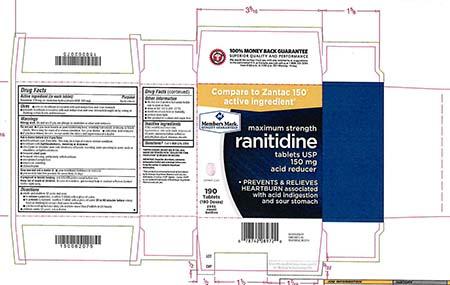 MEMBERS MARK, Ranitidine Tablets
