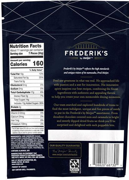 Frederik’s by Meijer Back Label 7-08820-68730-1