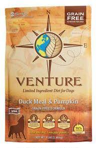 Image 2 - “Venture Duck Meal & Pumpkin, front label”