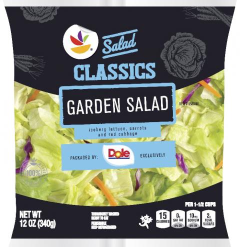 12 oz Salad Classics™ Garden Salad, Front label