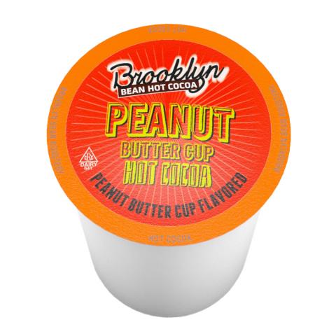 9.	“Brooklyn Bean Hot Cocoa Peanut Butter Cup, pod”