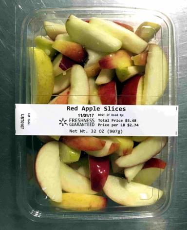 Picture of Red Apple Slices, 32 oz.