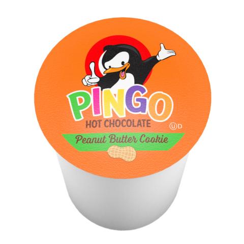 10.	“PINGO Hot Chocolate Peanut Butter Cookie, pod”