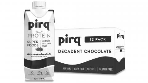 Pirq Plant Protein Decadent Chocolate 12ct 325ml cartons