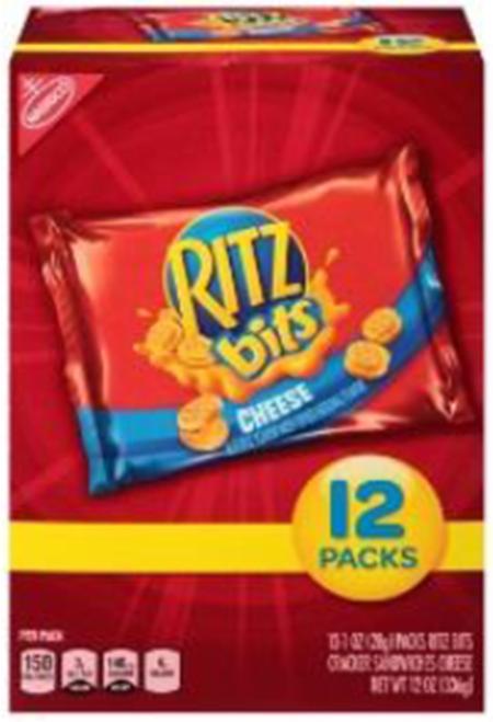 Image 1 - RITZ BITS CHEESE 12 PACK CARTON