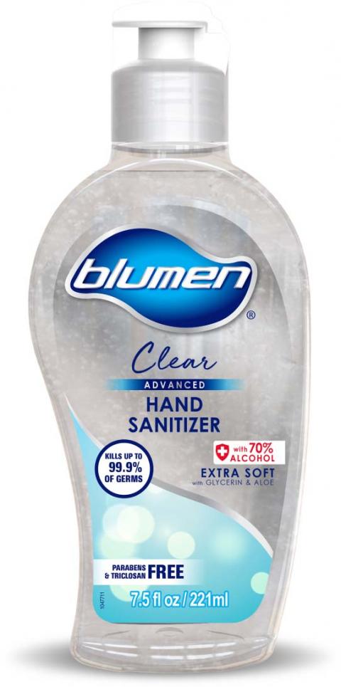 Image 2 - Product image, BLUMEN ADVANCED CLEAR HAND SANITIZER 7.5 FLOZ 