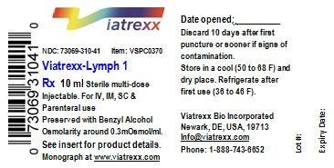 Label, Viatrexx Lymph 1