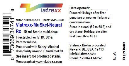 Label, Viatrexx MuSkel-Neural