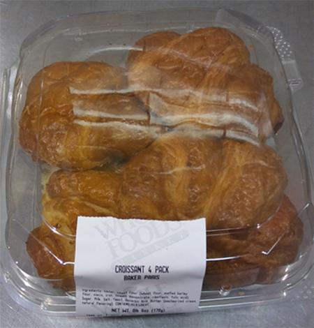 Image of croissant packaging