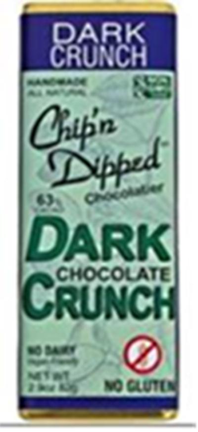Dark Crunch, Chip n’ Dipped Front Label