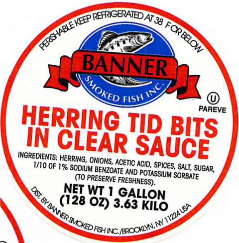 Banner Herring Tid Bits in Clear Sauce