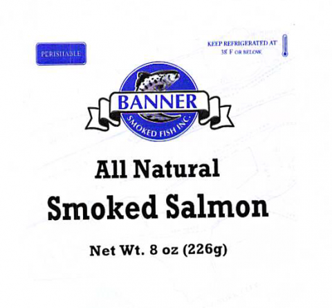 Banner All Natural Smoked Salmon