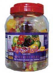 1. Sun Wave Mini Fruit Jelly Cup (Assorted Flavors); UPC 715685121437; Net Weight 52.91 oz. 