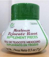 Image 1 – Labeling, Front, ELV Alipotec Mexican Tejocte Root Supplement