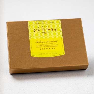 Image 1: “Photograph of box of Makana Brownie Assortment, 10 oz. box”