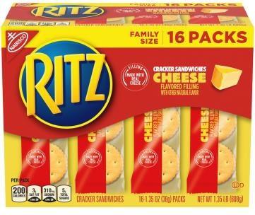 Label, Ritz crackers