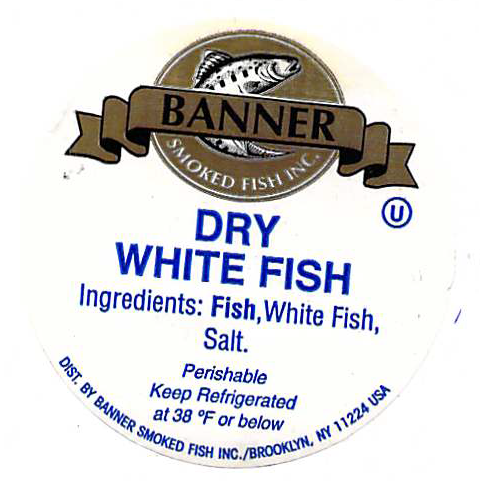 Banner Dry White Fish