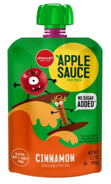 2 – Labeling, Schnucks Cinnamon Apple Sauce