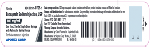 Label 100 mg/mL – Blister Foil