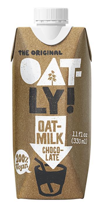 Oatly Oat-Milk Chocolate 18ct/11 fl oz cartons