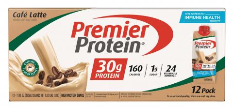 Premier Protein Café Latte 12ct/330ml cartons
