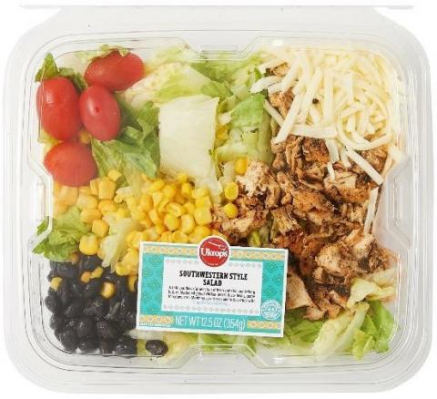 Ukrop’s Southwestern Style Salad – UPC 72251525133, 12.5 oz. (354g)