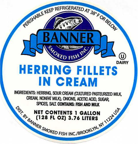Banner Herring Fillets in Cream